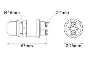 RUBBER COVER STARTER BUTTON