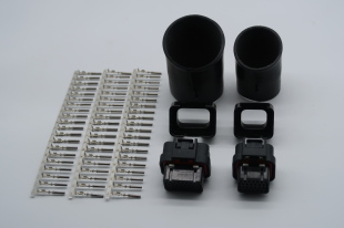 ECU COMPLETE CONNECTOR KIT WITH 90 DEGREE HEATSHRINK BOOTS