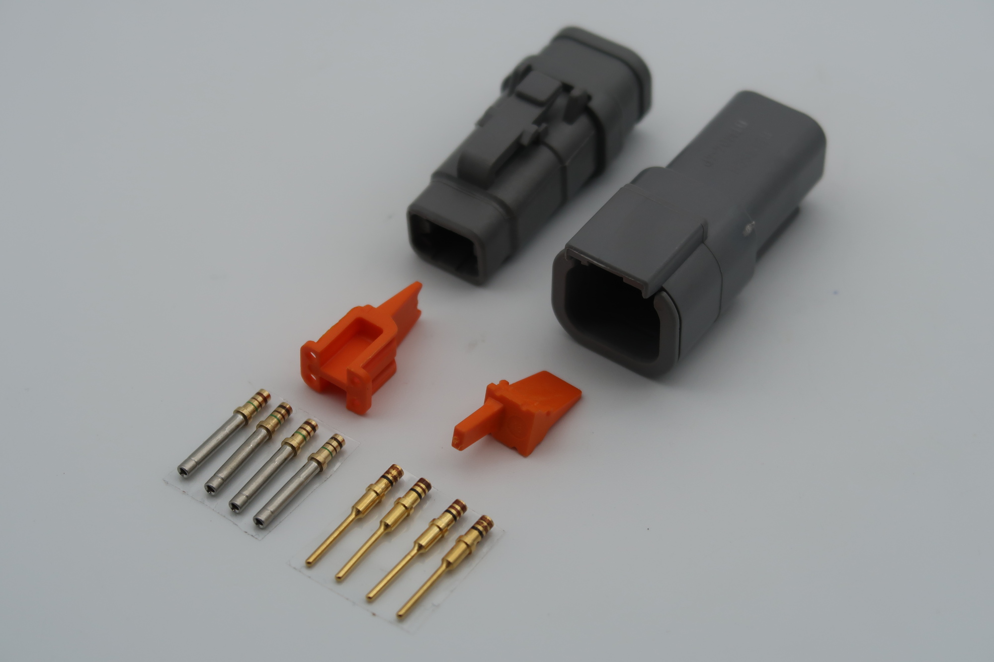 4 PIN DTM KIT WITH HEATSHRINK GLAND