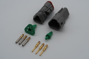 3 PIN DT KIT WITH HEATSHRINK GLAND