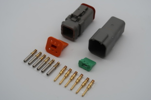 6 PIN DT KIT WITH HEATSHRINK GLAND